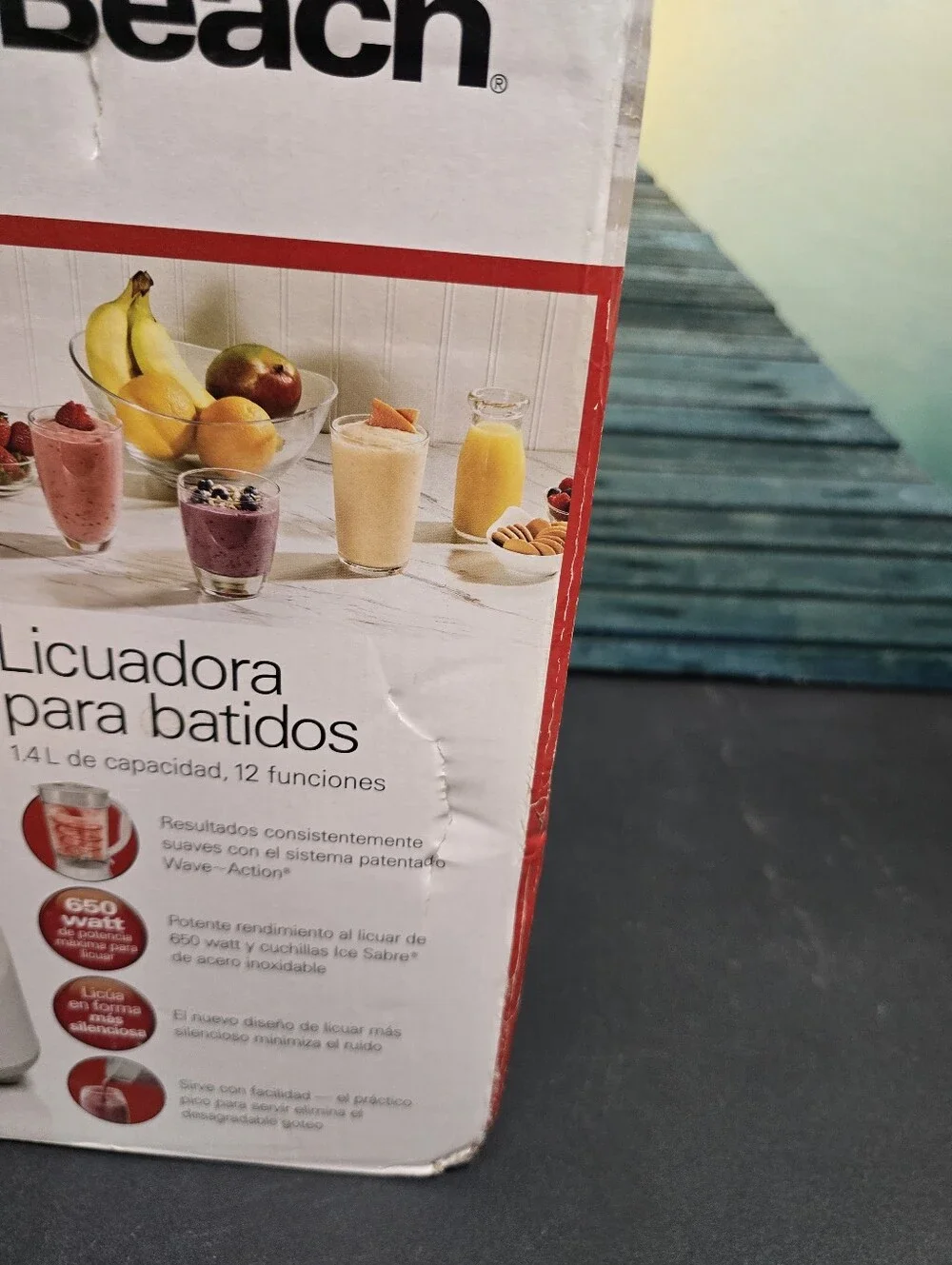 New Hamilton Beach White Smoothie Blender